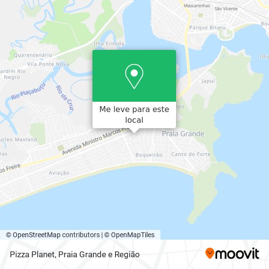 Pizza Planet mapa