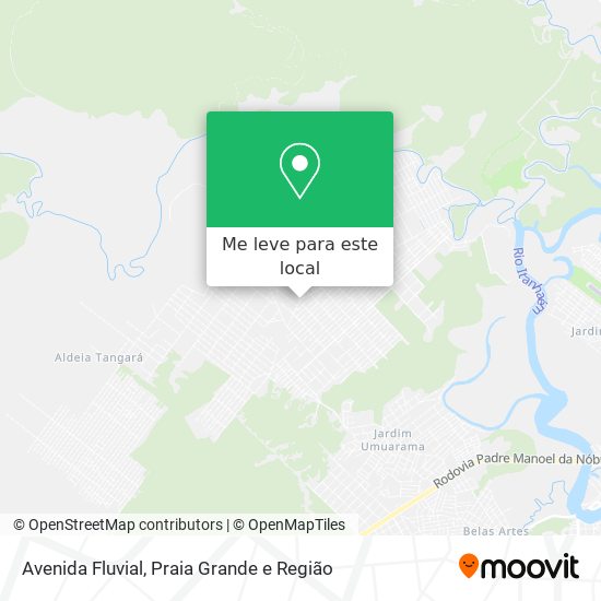 Avenida Fluvial mapa