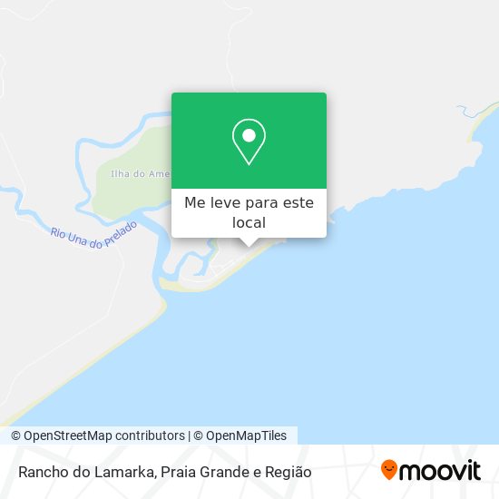 Rancho do Lamarka mapa