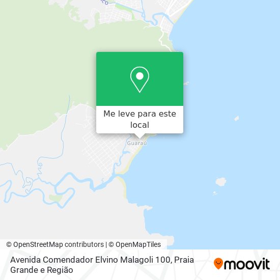 Avenida Comendador Elvino Malagoli 100 mapa