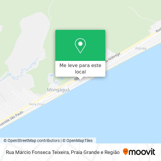 Rua Márcio Fonseca Teixeira mapa