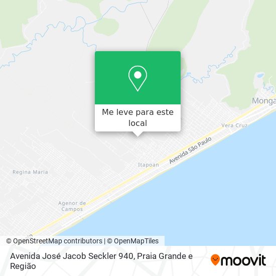 Avenida José Jacob Seckler 940 mapa