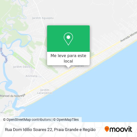 Rua Dom Idílio Soares 22 mapa