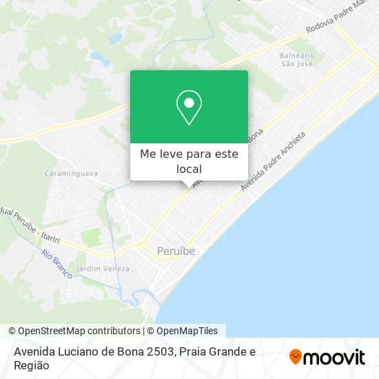 Avenida Luciano de Bona 2503 mapa