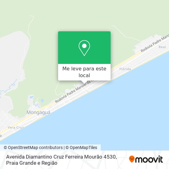 Avenida Diamantino Cruz Ferreira Mourão 4530 mapa