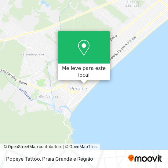 Popeye Tattoo mapa