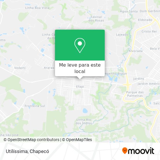 Utilíssima mapa