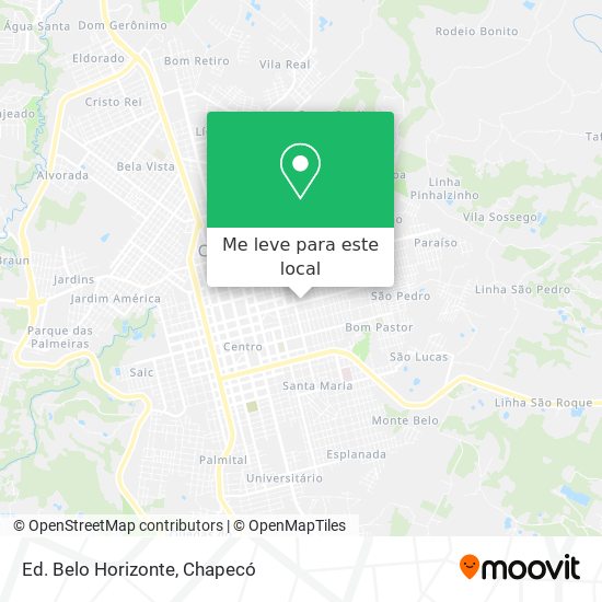 Ed. Belo Horizonte mapa
