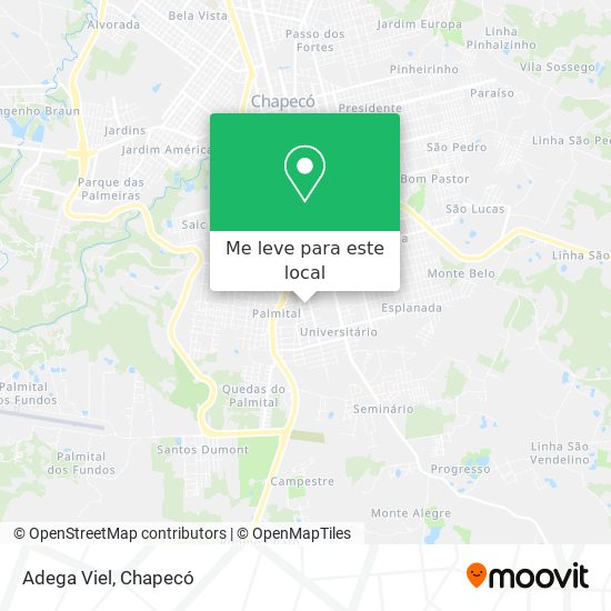 Adega Viel mapa