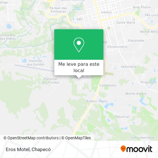 Eros Motel mapa