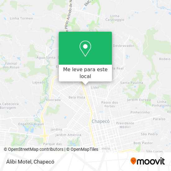 Álibi Motel mapa