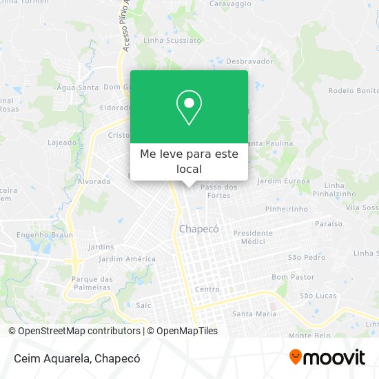 Ceim Aquarela mapa