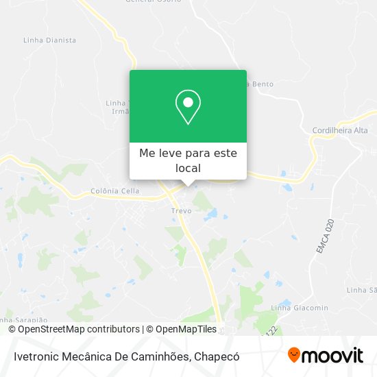 Ivetronic Mecânica De Caminhões mapa