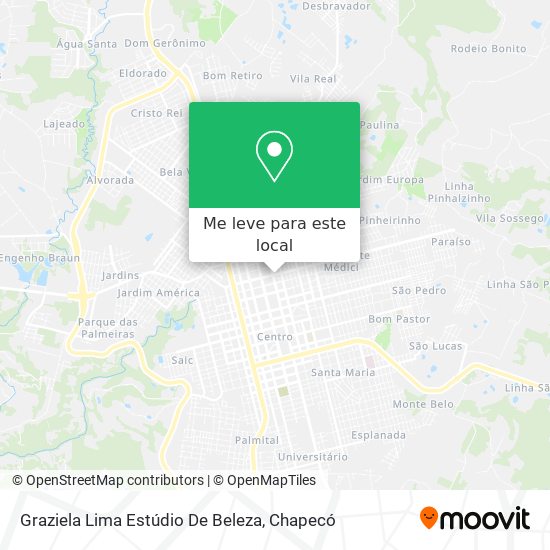 Graziela Lima Estúdio De Beleza mapa
