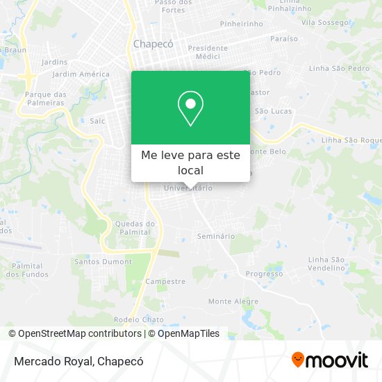 Mercado Royal mapa