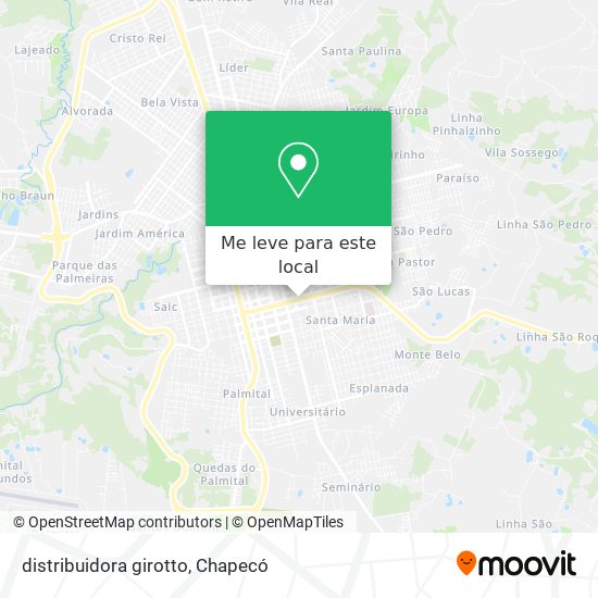 distribuidora girotto mapa