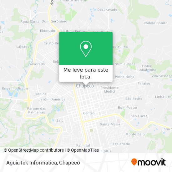 AguiaTek Informatica mapa