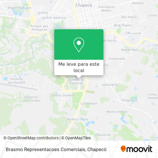 Brasmo Representacoes Comerciais mapa