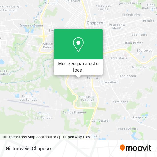Gil Imóveis mapa