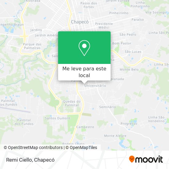 Remi Ciello mapa
