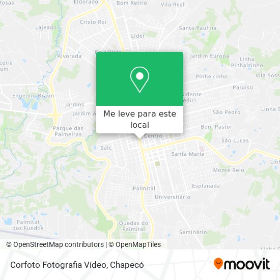 Corfoto Fotografia Vídeo mapa