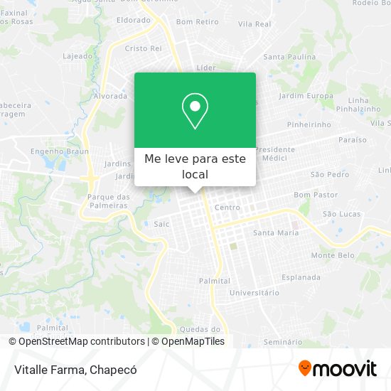 Vitalle Farma mapa