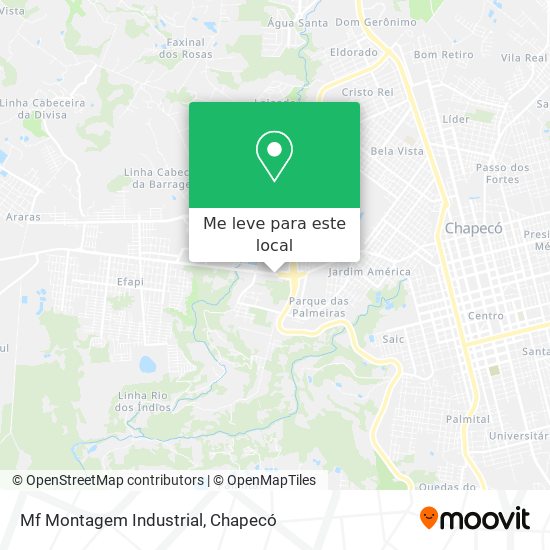 Mf Montagem Industrial mapa