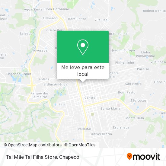 Tal Mãe Tal Filha Store mapa
