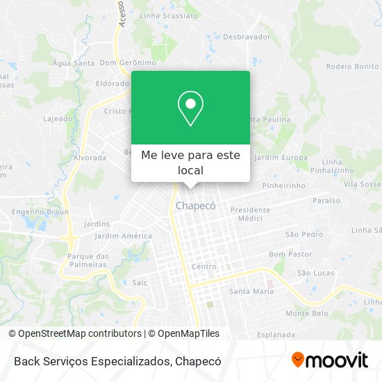 Back Serviços Especializados mapa