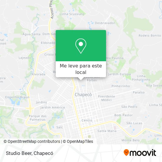 Studio Beer mapa