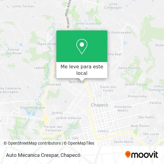 Auto Mecanica Crespar mapa