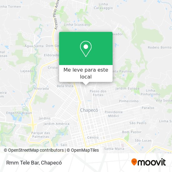 Rmm Tele Bar mapa