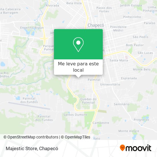 Majestic Store mapa