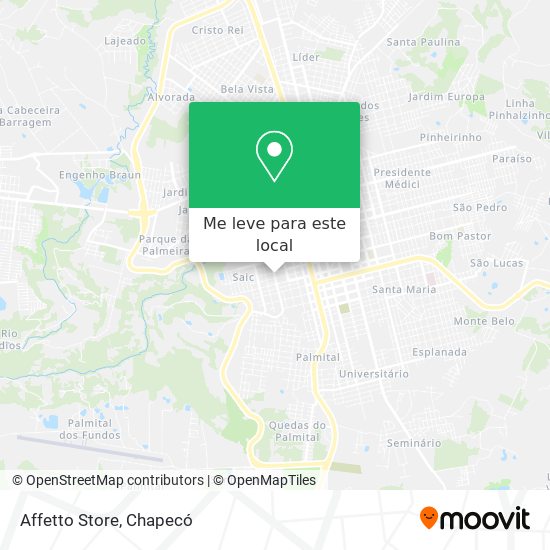 Affetto Store mapa