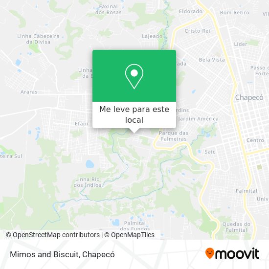 Mimos and Biscuit mapa