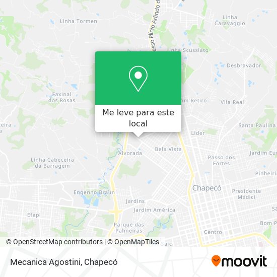 Mecanica Agostini mapa