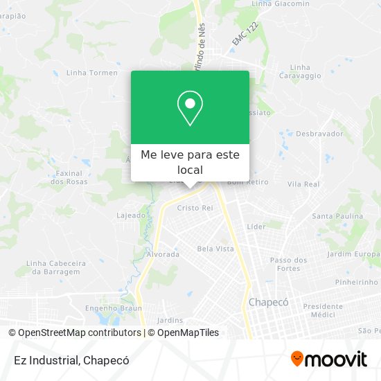 Ez Industrial mapa