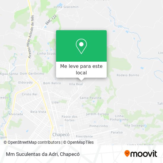 Mm Suculentas da Adri mapa