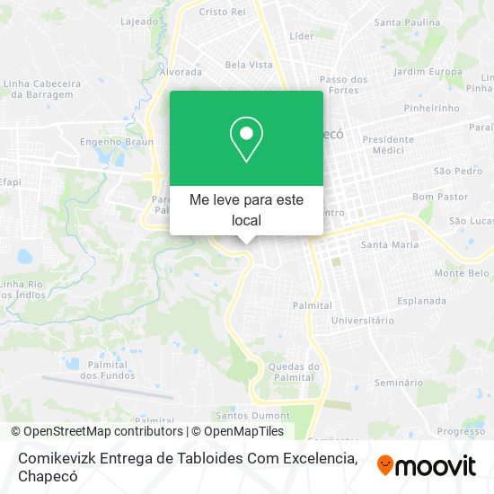 Comikevizk Entrega de Tabloides Com Excelencia mapa