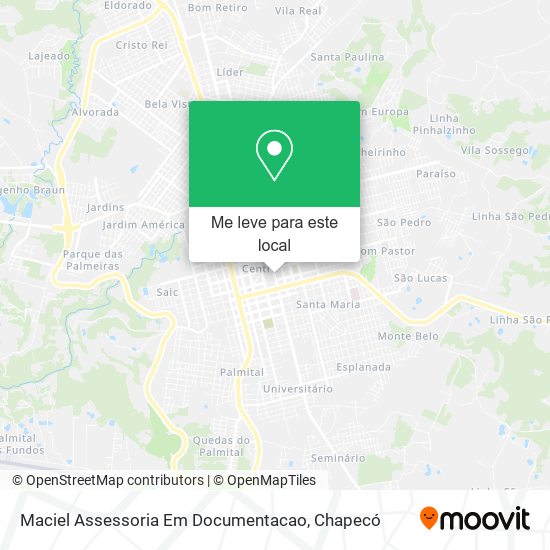 Maciel Assessoria Em Documentacao mapa