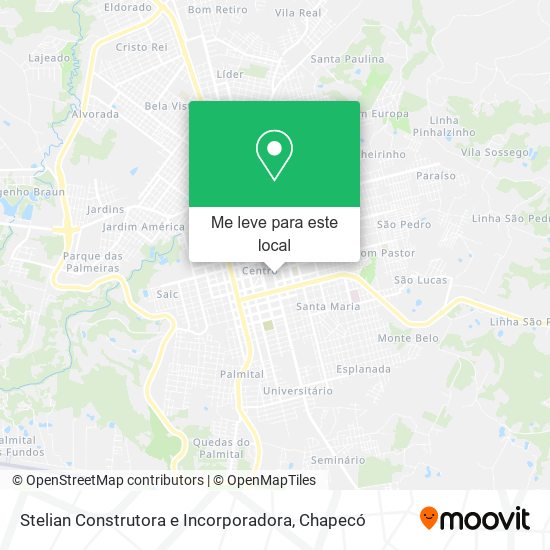 Stelian Construtora e Incorporadora mapa