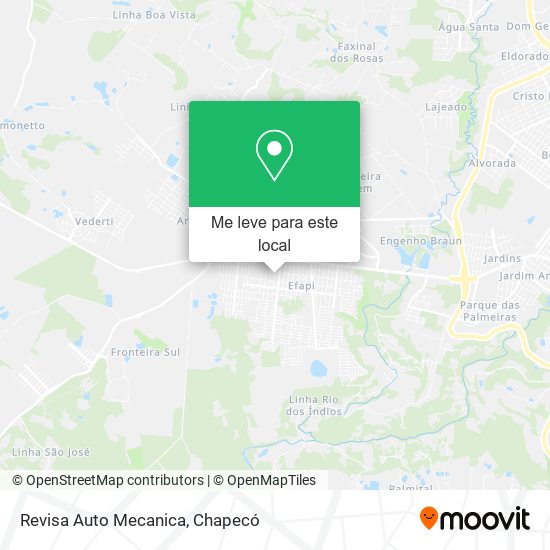 Revisa Auto Mecanica mapa