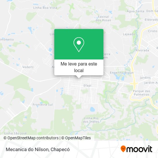 Mecanica do Nilson mapa