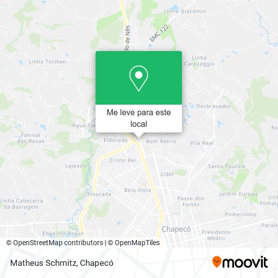 Matheus Schmitz mapa