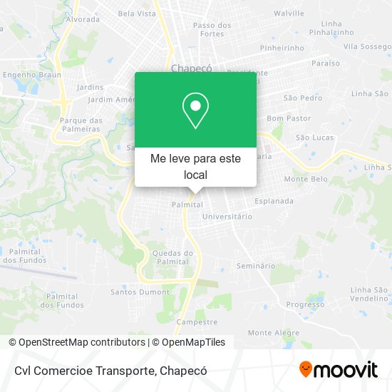 Cvl Comercioe Transporte mapa