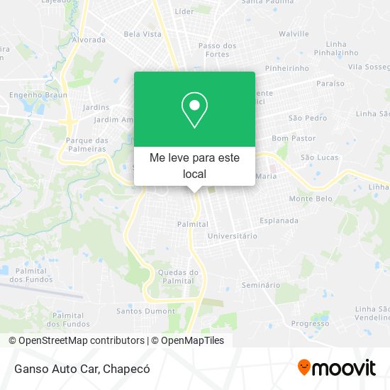 Ganso Auto Car mapa