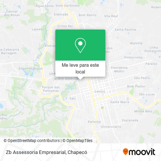 Zb Assessoria Empresarial mapa