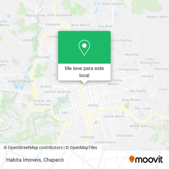 Habita Imoveis mapa