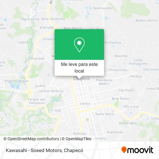 Kawasahi - Soeed Motors mapa