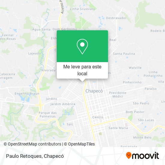 Paulo Retoques mapa